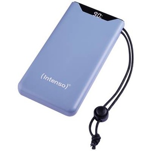 Intenso, Intenso F10000 Powerbank 10000 mAh Quick Charge, Power Delivery LiPo USB-A, USB-C® Blau Statusanzeige, Intenso F10000 Powerbank 10000 mAh Quick Charge, USB PD LiPo USB-A, USB-C® Blau Statusanzeige
