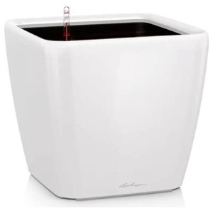 Lechuza, Lechuza - 4er-Set Blumenkästen mit Integriertem Bewässerungssystem Quadro Premium 28 LS - Weiss, Lechuza Quadro Premium 16140 Pflanzgefäß Weiß