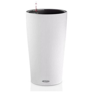 Lechuza, Lechuza - 3er-Set Blumenkästen mit Integriertem Bewässerungssystem Cilindro Color 23 - Weiss, Lechuza Clindro Color 23 13940 Pflanzgefäß Weiß