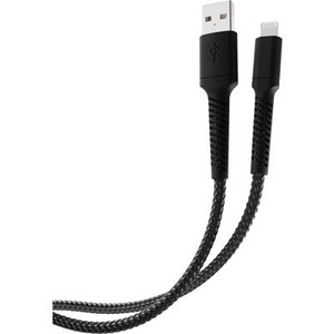 Vivanco USB-Ladekabel USB 2.0 USB-A Stecker, Apple Lightning Stecker 0.5 m Schwarz 62224