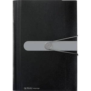 Herlitz, Fächermappe, Organizer, Herlitz Fächermappe A4 PP 12 Fächer, schwarz