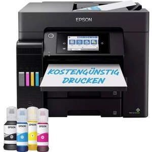 Epson, Epson EcoTank ET-5855 Multifunktionsdrucker Tintenstrahl Farbe A4 Drucker, Scanner, Kopierer, Fax Tintentank-System,