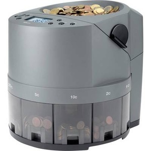 Safescan, Safescan Münzzähler/-sortierer SAFESCAN 1450 für Euro (EUR), Safescan 112-0599 Geldzähler
