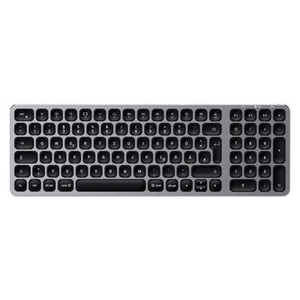 Satechi, Satechi ST-ACBKM-DE Bluetooth® Tastatur Deutsch, QWERTZ Anthrazit mit numerischer Tastatur, Beleuchtet, Satechi ST-ACBKM-DE Bluetooth® Tastatur Deutsch, QWERTZ Anthrazit mit numerischer Tastatur, Beleuchtet