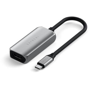 Satechi, SATECHI ST-AC8KHM - USB-C zu HDMI 2.1 8K Adapter (Space Grau), SATECHI ST-AC8KHM - USB-C zu HDMI 2.1 8K Adapter (Space Grau)