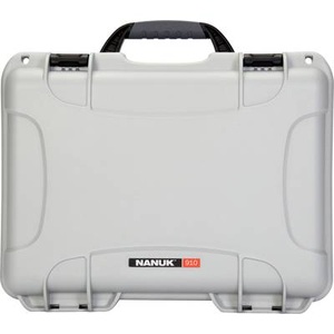 Nanuk, Nanuk Kunststoffkoffer 910 - mit Schaum Silber, Nanuk Kunststoffkoffer 910 - mit Schaum Silber