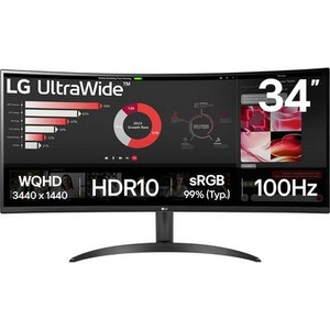 LG, 34WR50QK-B, LED-Monitor