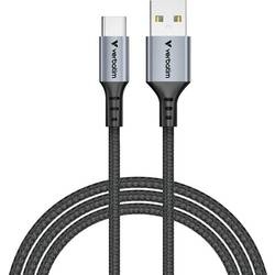 Verbatim, Verbatim Cell phone Cable [1x USB-A plug - 1x USB-C® plug] 1.2 m USB C®, USB type A + quick-charge mode