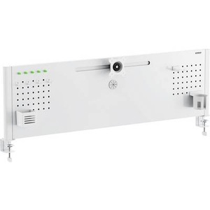 SpeaKa Professional, SpeaKa Professional Monitor-Tischhalterung SP-B25-02 Monitor + Organizer Board 1 Display(s) Weiß (matt) Starr