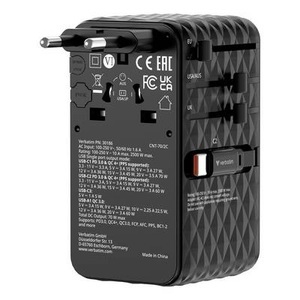 Verbatim, Verbatim 30186 Reiseadapter Charge ?n? Travel