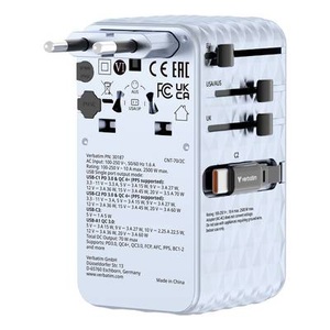 Verbatim, Verbatim 30187 Reiseadapter Charge ?n? Travel