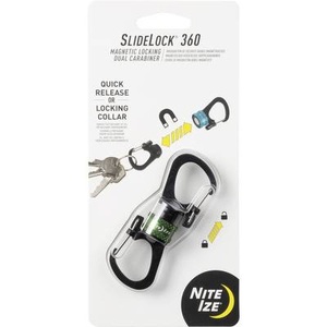 Nite Ize, NITE Ize Magnetischer Schlüsselanhänger NI-MSBL-08-R7 Schwarz, Oliv 1 St.
