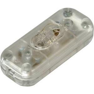 Kopp, Kopp 191310089 Schnurschalter mit Zugentlastung Transparent 1 x Aus/Ein 2 A 1 St., Kopp 191310089 Schnurschalter mit Zugentlastung Transparent 1 x Aus/Ein 2 A 1 St.
