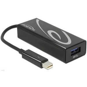 Delock, Delock Thunderbolt / USB Adapter [1x Thunderbolt-Stecker - 1x USB 3.0 Buchse A] Schwarz, 