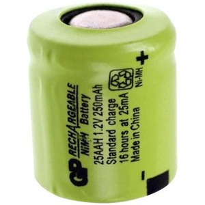 GP Batteries, GP Batteries GP25AAH Spezial-Akku 1/3 AA Flat-Top NiMH 1.2 V 250 mAh, 