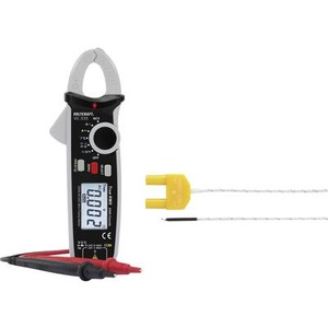VOLTCRAFT, VOLTCRAFT Stromzange Kalibriert nach ISO digital CAT II 600 V, CAT III 300 V Anzeige (Counts): 2000, 