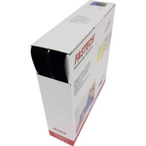 Fastech, Fastech B30-STD-HL999925 Klettband zum Aufnähen Haft- und Flauschteil (L x B) 25 m x 30 mm Schwarz 25 m, 