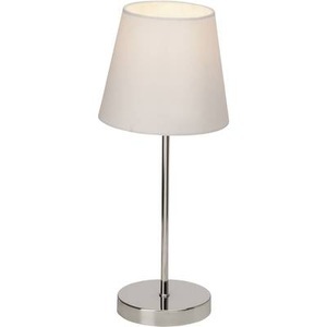 Brilliant, Tischlampe LED E14 40 W EEK: abhängig v. Leuchtmittel (A++ - E) Brilliant Kasha 94874/05 Weiß, Chrom, Brilliant Kasha 94874/05 Tischlampe LED E14 40 W Weiß, Chrom