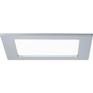 Paulmann, Paulmann Eckig LED Panel, Paulmann PAULMANN LED-Bad-Einbauleuchte LED 12 W IP44 Chrom