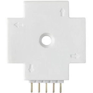 Paulmann, Paulmann MaxLED X-Verbinder in Weiß, Paulmann 70617 X-Verbinder Kunststoff (L x B x H) 3.2 x 2.8 x 0.6 cm 1 St.