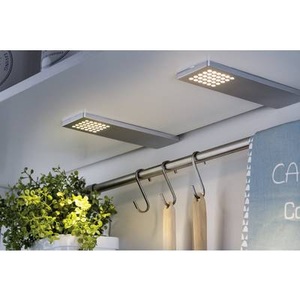 Paulmann, Paulmann 93563 Pattern LED-Aufbauleuchte EEK: LED (A++ - E) 3er Set 6.6 W Warm-Weiß Chrom (matt), 