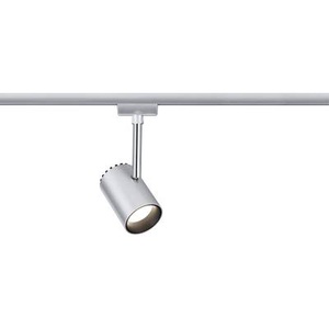 Paulmann, Paulmann URail Shine LED-Strahler in Chrom, Paulmann Shine Hochvolt-Schienensystem-Leuchte URail LED fest eingebaut 5 W LED Chrom (matt)