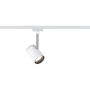 Paulmann, Paulmann URail Shine LED-Strahler in Weiß, Paulmann Shine Hochvolt-Schienensystem-Leuchte URail LED fest eingebaut 5 W LED Weiß