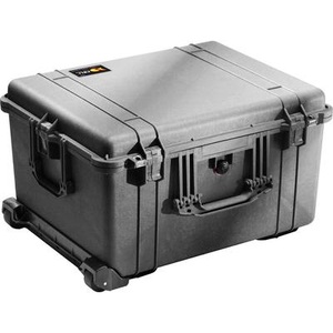 Peli, PELI Schutzkoffer mit Rollen Inhalt 77,4 l, LxBxH 630 x 492 x 352 mm mit Würfelschaumstoff, schwarz, Peli Schutzkoffer 1620 mit Schaumstoffeinlage, Schwarz