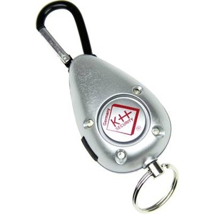 kh-security, kh-security Taschenalarm Silber mit LED 100190, kh-security Taschenalarm Silber mit LED 100190
