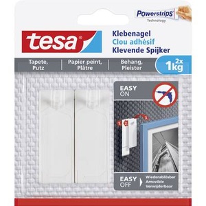 Tesa, tesa® Klebenagel Weiß tesa Inhalt: 1 Pckg., Tesa Klebenagel, 1kg, Tapete & Putz, 77773-00000