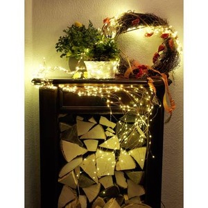 Konstsmide, Konstsmide 6380-160 LED-Lametta EEK: LED (A++ - E) Tropfen Warm-Weiß LED, Konstsmide 6380-160 LED-Lametta Tropfen Warmweiß LED Transparent EEK: F (A - G)