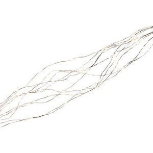 Konstsmide, Konstsmide 6380-160 LED-Lametta EEK: LED (A++ - E) Tropfen Warm-Weiß LED, Konstsmide 6380-160 LED-Lametta Tropfen Warmweiß LED Transparent EEK: F (A - G)