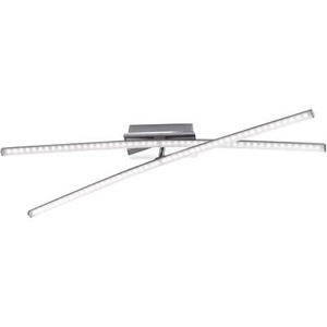LeuchtenDirekt, LeuchtenDirekt Simon 11272-55 LED-Deckenleuchte EEK: LED (A++ - E) 16 W Warm-Weiß Stahl, Design Deckenleuchte Stahl 1 verstellbarer Arm inkl. LED - Simona Zwei