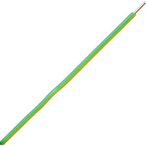 Kopp, Kopp 154725002 Litze H07V-U 1 x 1.50 mm² Grün-Gelb 25 m, 