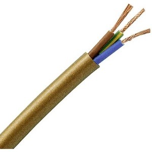 Kopp, Kopp 152325008 Schlauchleitung H03VV-F 3 G 0.75 mm² Schwarz 25 m, 