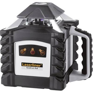 Laserliner, Laserliner Quadrum 410 S Rotationslaser inkl. Laserempfänger, selbstnivellierend Reichweite (max.): 400 m, Laserliner Rotationslaser Quadrum 410S Set