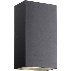 Nordlux, Nordlux Rold 84151003 LED-Außenwandleuchte EEK: LED (A++ - E) 10 W Warm-Weiß Schwarz, Nordlux Wandlampe aussen Rold