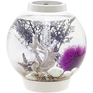 Oase, Oase 72001 Aquarium 15 l mit LED-Beleuchtung, Oase 72001 biOrb CLASSIC 15 LED weiß Aquarium 15 l mit LED-Beleuchtung