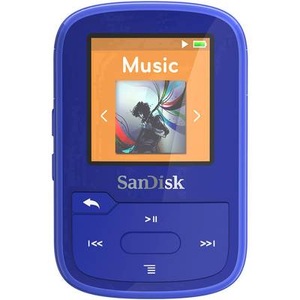 SanDisk, SanDisk Clip Sport Plus 16Gb - Blau MP3 Player, 