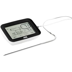 ADE, ADE BBQ 1408 Küchen-Thermometer Alarm Hackfleisch, Huhn, Braten, °C /°F-Anzeige, Geflügel, Kalb, Lamm, Pute, Rind,, ADE Bratenthermometer »Bratenthermometer BBQ 1408«
