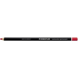 Staedtler, Staedtler Trockenmarker 108 20-0 Rot 1 mm 1 St./Pack., Staedtler Lumocolor, permanent, rot, 10820-2