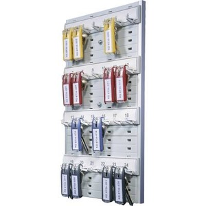 Durable, Durable Schlüsselhalter KEY BOARD 24 - 1956 195610 Anzahl Haken 24 Silber, Durable Schlüsselhalter KEY BOARD 24 - 1956 195610 Anzahl Haken 24 Silber