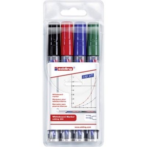 undefined, EDDING Boardmarker 250 250-E4 4 Farben ass., Edding 250, Boardmarker, 250-E4, (4 Farben assortiert)