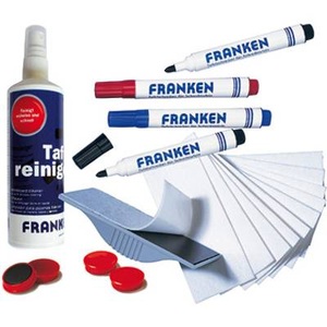 Franken, Franken Magnettafel Zubehör-Set Z1941-X, Franken Zubehörset Junior Line Tafelreiniger 125 ml