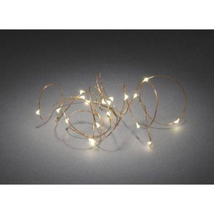 Konstsmide, Konstsmide, Konstsmide 1461-160 Micro-Lichterkette Innen batteriebetrieben Anzahl Leuchtmittel 40 LED Warmweiß Beleuchtete Länge: