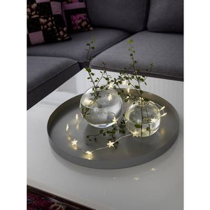 Konstsmide, Konstsmide 3199-103 Lichterketten mit Batterien Sterne Innen batteriebetrieben 20 LED Warm-Weiß Beleuchtete Länge: 1.03, Konstsmide 3199-103 Motiv-Lichterkette Sterne Innen batteriebetrieben Anzahl Leuchtmittel 20 LED Warmweiß Beleuchtete