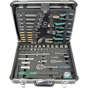 BRÜDER MANNESMANN, Brüder Mannesmann M29078 Heimwerker Werkzeugkoffer bestückt 160teilig (L x B x H) 454 x 350 x 135 mm, 