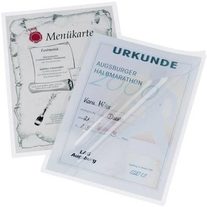 HAMA, Hama 50063 - Laminierfolie DIN A4 (Transparent), 