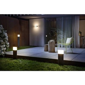 LEDVANCE, LEDVANCE ENDURA® STYLE ELLIPSE L 4058075205079 LED-Außenwandleuchte 13 W Warm-Weiß Dunkelgrau, Ledvance LED Wandleuchte Endura Stil ELLIPSE Dunkel Grau 13W - 830