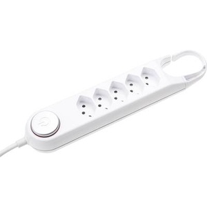 Steckdosenleiste, Steckdosenleiste HANG UP - 5x Typ13, mit Schalter, Steckdosenleiste HANG UP - 5x Typ13, mit Schalter
